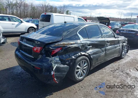 2015 Infiniti Q50 from USA, damaged, VIN JN1BV7AR8FM394142